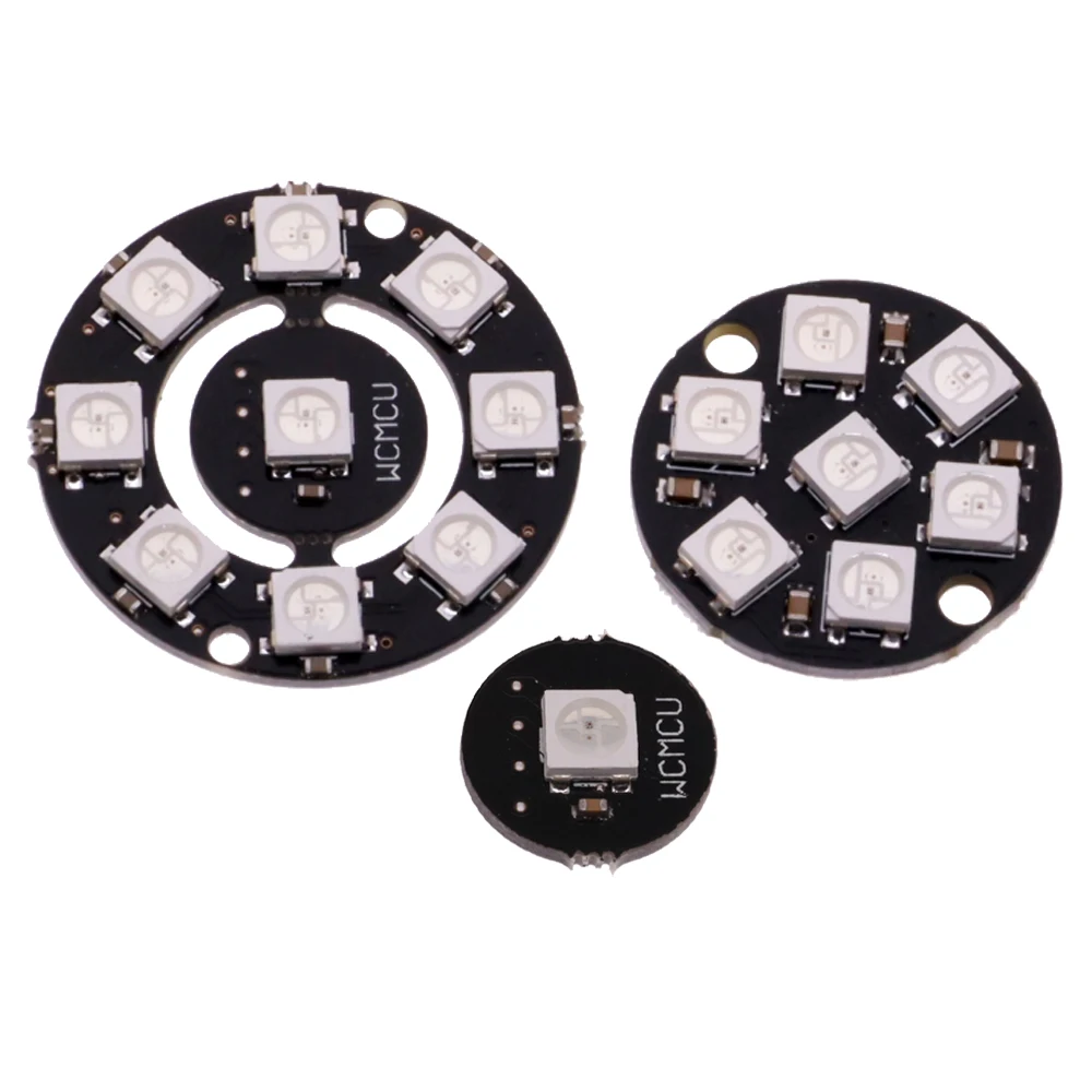 รูปสินค้า แหวนไฟ RGB WS2812 บูรณาการสำหรับ Arduino DIY