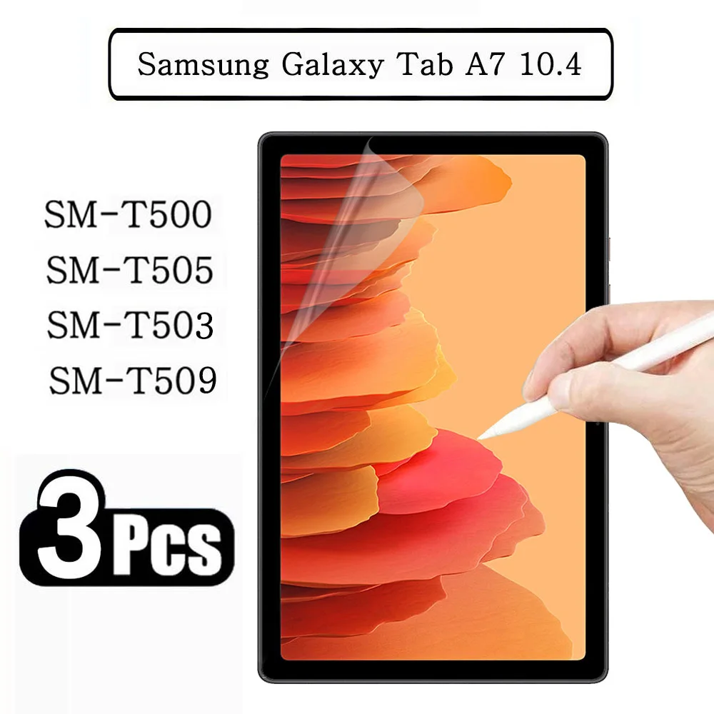 

(3 Packs) Paper Like Film For Samsung Galaxy Tab A7 10.4 2020 2022 SM-T503 SM-T509 SM-T500 SM-T505 Tablet Screen Protector Film