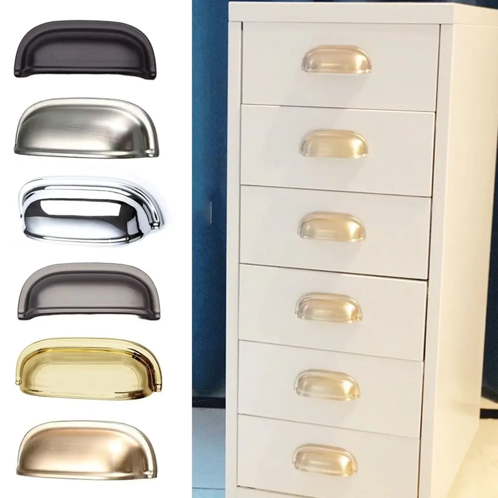 New Zinc Alloy Shell Cabinet Handle Multifunctional Shell Style Furniture Knobs Furniture Hardware Drawer Pull Handles Door