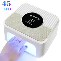 sunL5 260W Professional Nail Dryer 45 eds Nail Dryer UV Lamp for Curing All Gel Nail Polish Motion Sensing Manicure Pedicure ﻿ 1