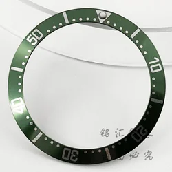 Multicolor Aluminum Sloping Watch Bezel Insert Ring, 38mm (NO.3 Green)