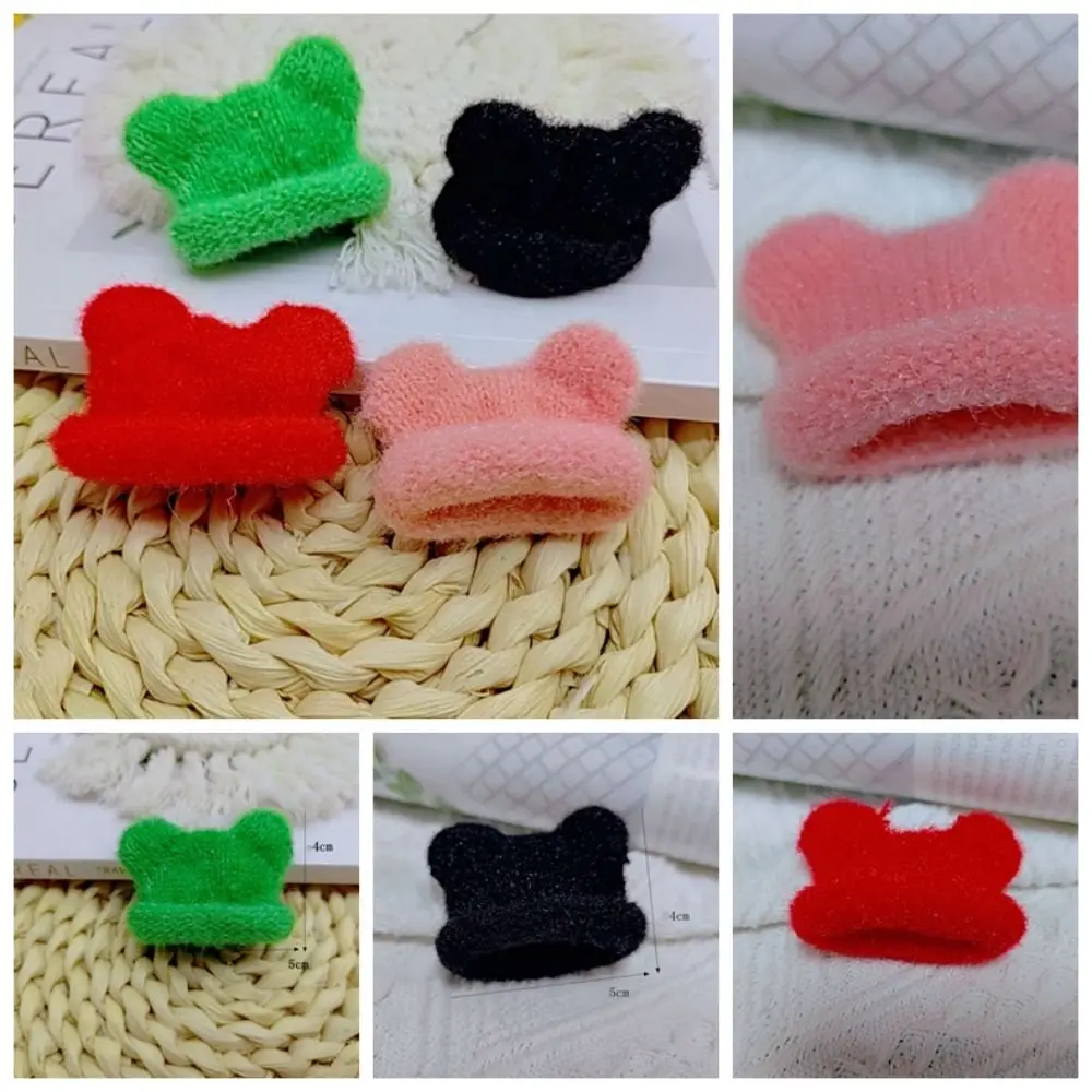 Knitted Mini Knitted Hats Mini Colorful DIY Doll Decorative Cap Cute Handmade Materials Knitted Finger Cap Children Gift