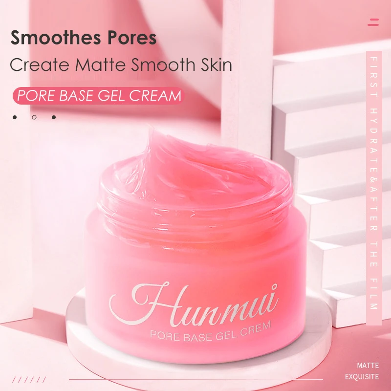 Pore base gel cream invisible pore face primer makeup matte base makeup oil-control smooth fine lines cream cosmetics primer gel facial primer makeup cream makeup primer