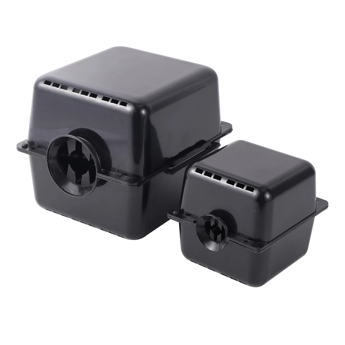 3Pcs Square-shape Plant Root Growing Box Reusable Plastic Plant Rooting Device High-Altitude Branch Cutting Grafting Rooting Box 2
