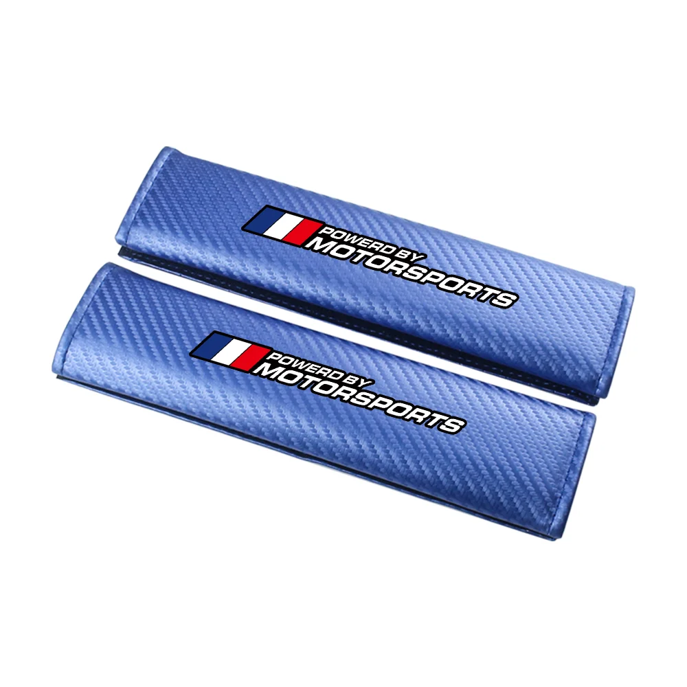 MOTORSPORTS Carbon Faser Auto Sicherheitsgurt Schulter Abdeckung Schutz Sicherheitsgurt Pad Für Renault Clio 3 4 Laguna 2 Megane 2 3 4 Duster – Detail 10