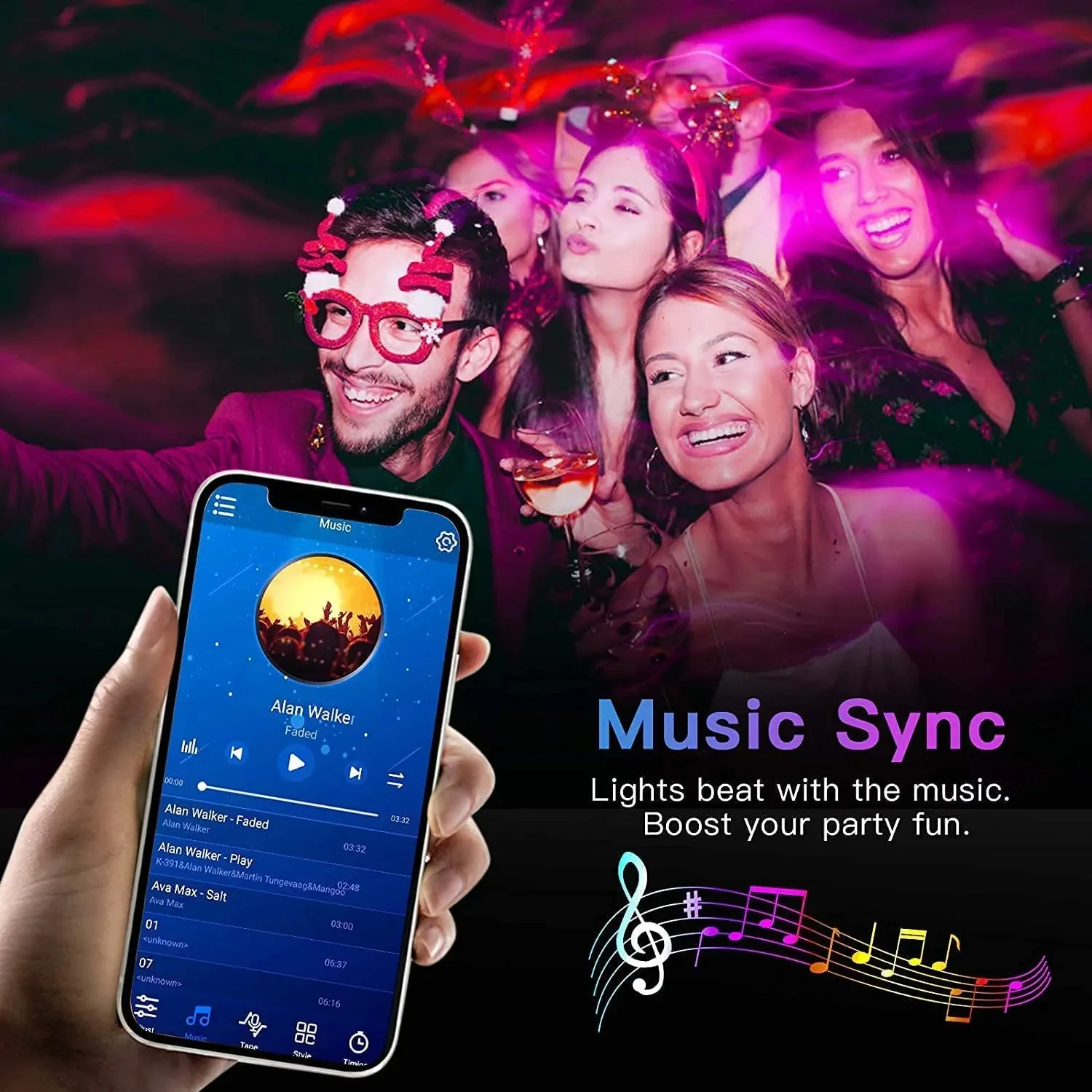 Bluetooth LED Strip Lights Smart SMD 5050 APP Remote Control Flexible Ribbon Diode Lamp Tape TV Backlights Game Room Home Decor BEST SELLERS