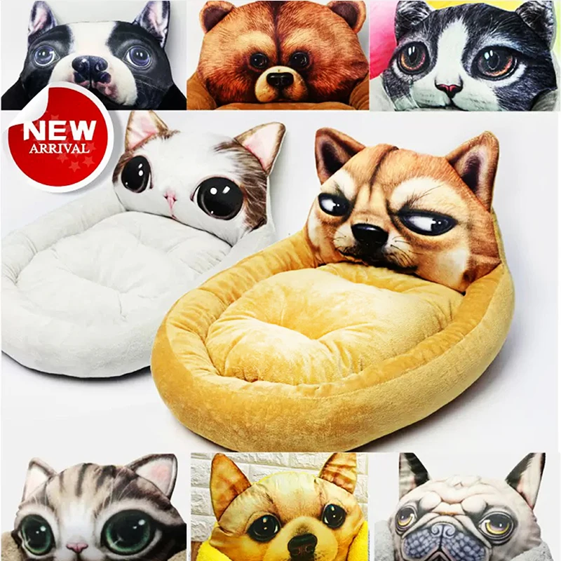 

Large dog bed New fashion cartoon pet dog blanket Large dog Sofas Dog accessories Winter kennel Schnauzer Poodle sleeping bag
