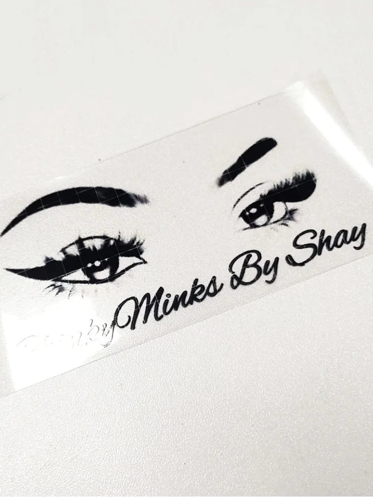 Custom Clear Stickers Logo Sticker Waterproof Transparent Pakcage Label