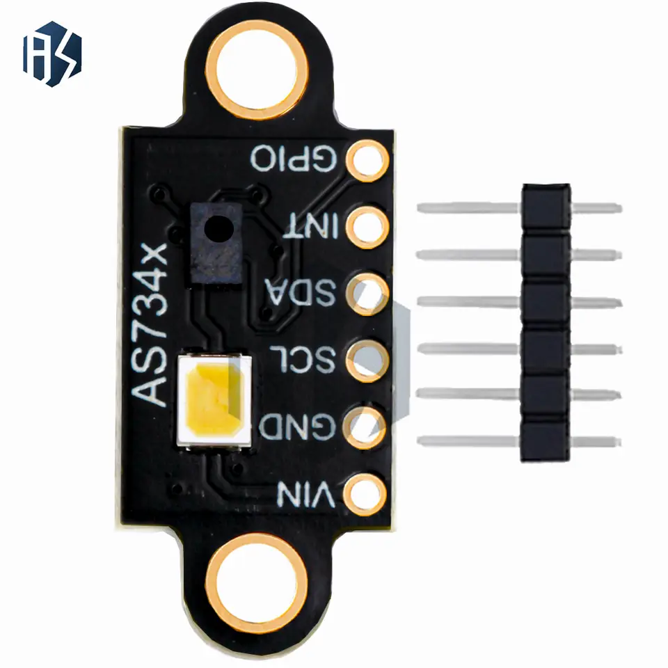 AS7341 AS734x Visible Spectral Sensors Module Color Temperature illuminance High Accuracy Color Detection For Arduino image 2