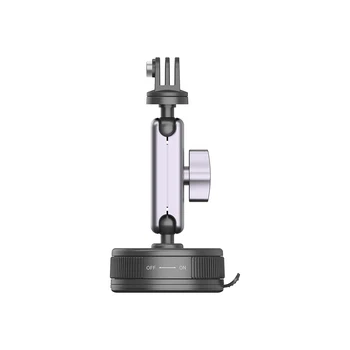 Supporto per action camera base con staffa di aspirazione con braccio magico a doppia testa a sfera per Insta360 G03 per accessori Insta360 Go3