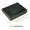 USB for DC 12V Output 6x 18650 Batteries UPS DIY Power Bank Box Charger Fit for Cellphone WiFi Router LED Light Recharge 6