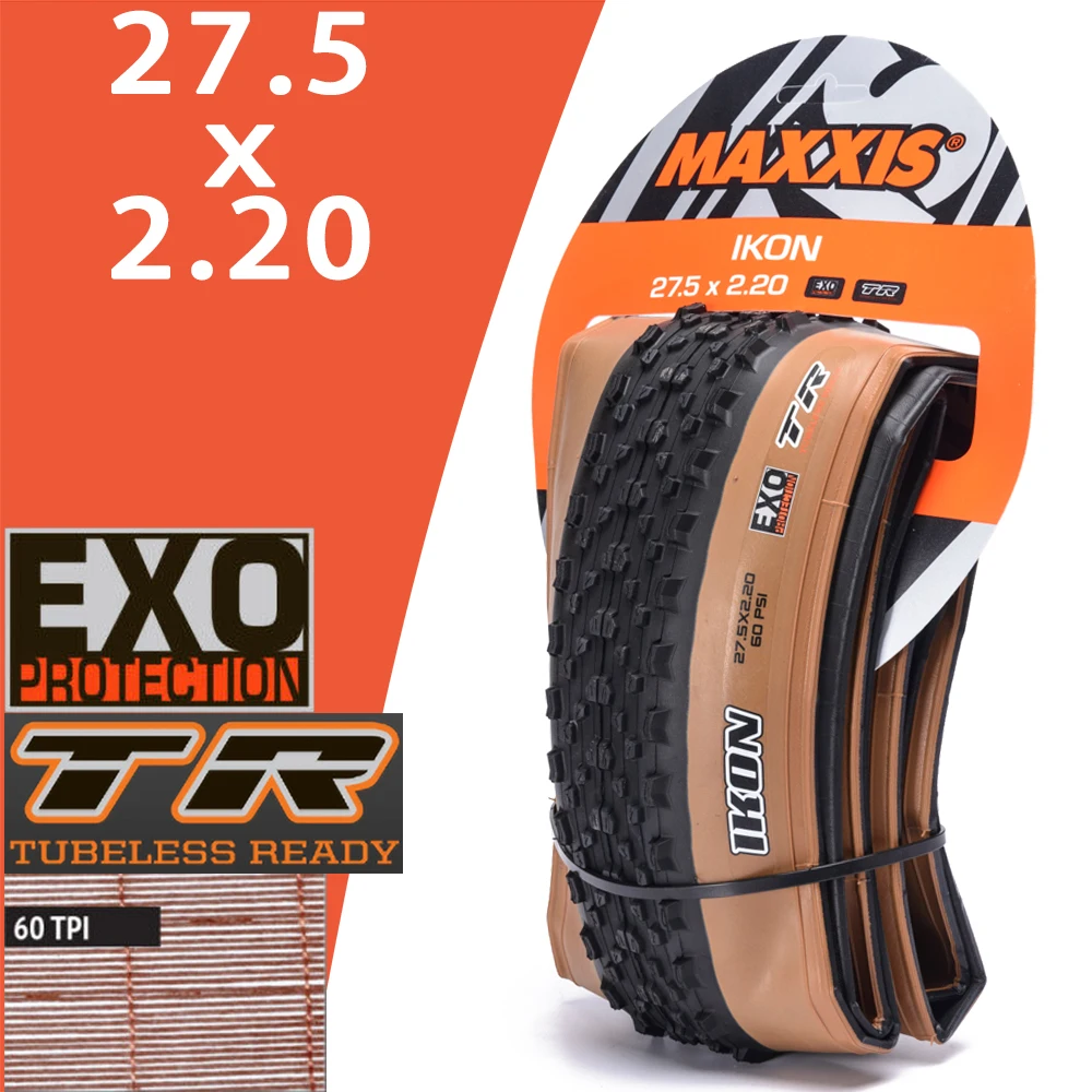 MAXXIS IKON 27.5 x 2.20 2本セット Sabb9603baab4405cb6d062e2f3927