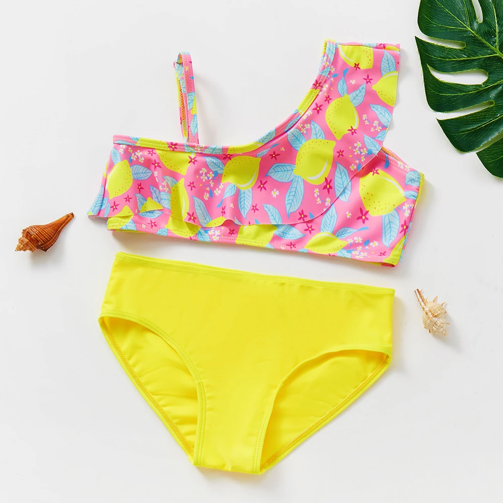 Children Swimsuit 3~12Year Girls Swimsuit Kids Swimwear Kids Bikini Sets Children swimwear Beach wear
