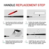 Professional Golf Grip Replacement Solvent for Fast Golf Club Repair Golf Club Golf Club Repair Outdoor Easy to Replace 4