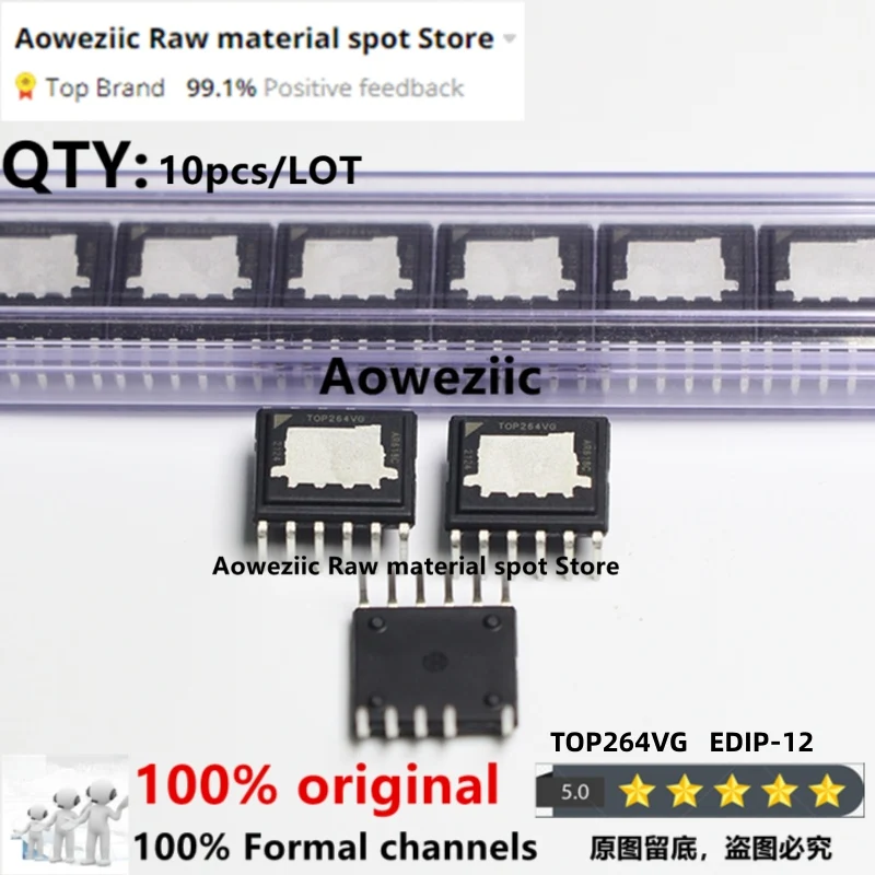 Aoweziic 2022+ 100% neues importiertes Original TOP264VG TOP265VG TOP266VG TOP267VG TOP268VG TOP270VG TOP271VG EDIP-12 TOP261YN TO-220