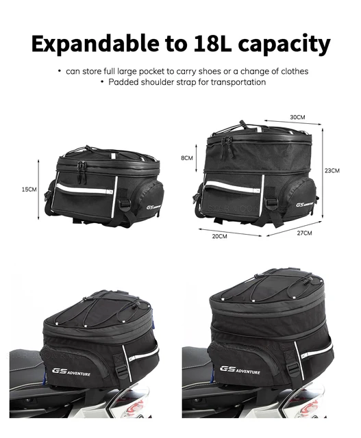 Borsa Tail Bag Per Ducati Multistrada V4 - Portabagagli Sottosella, Impermeabile, Per Attrezzi E Accessori - Foto 11