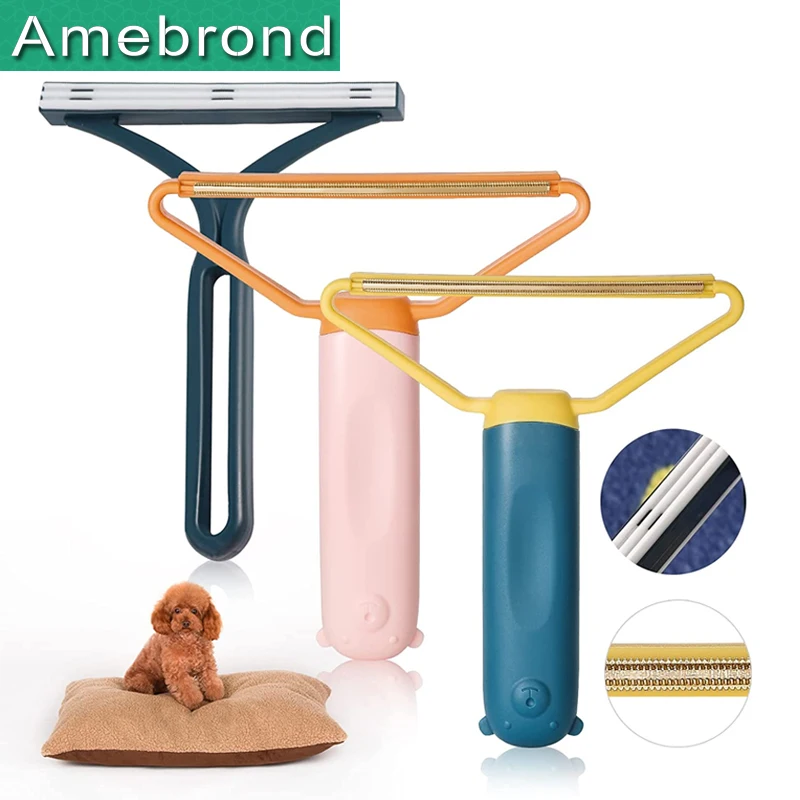 

Pet Hair Remover,Cat Dog Hair Remover for Furniture,Carpet Scraper Tool,Pet Fur Remover,Reusable Lint Remover for Clothing