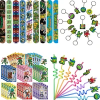 Cartoon Party Favor Supplies Anime Ninjas Turtles Figure Cartoon Fashion Braclet Sticker Birthday Christmas Favor Party Bag Gift 1