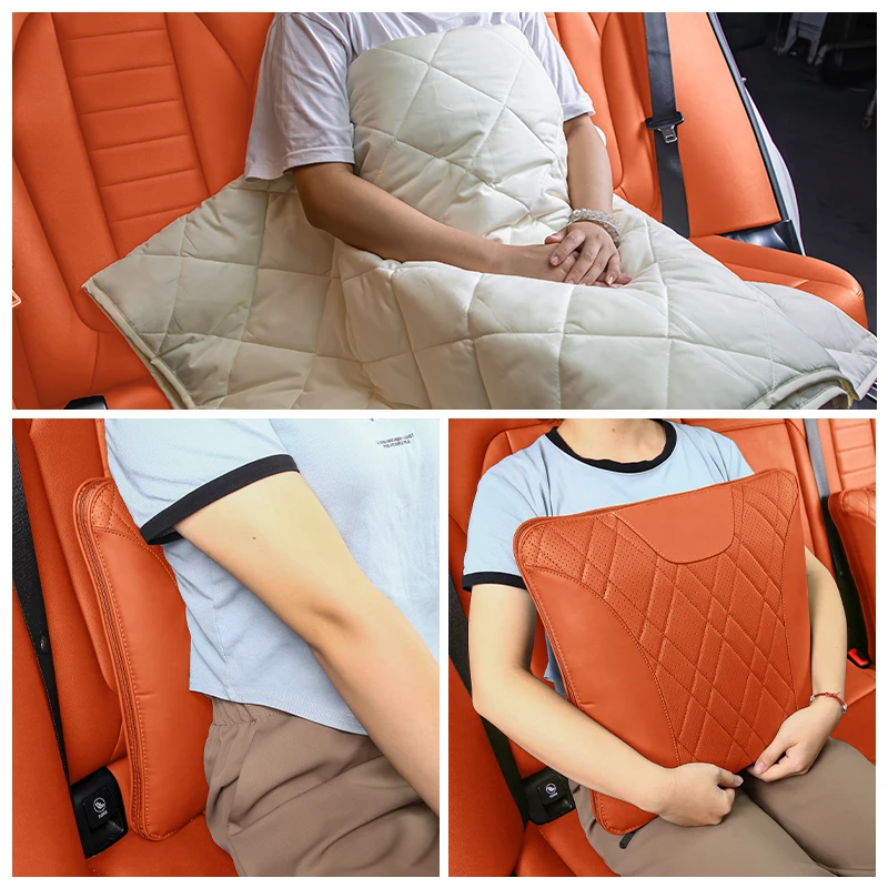 MG 다기능 베개 부드럽고 피부 친화적이며 강한 보온성, 미세하고 매끄러운 두꺼운 에어컨 담요