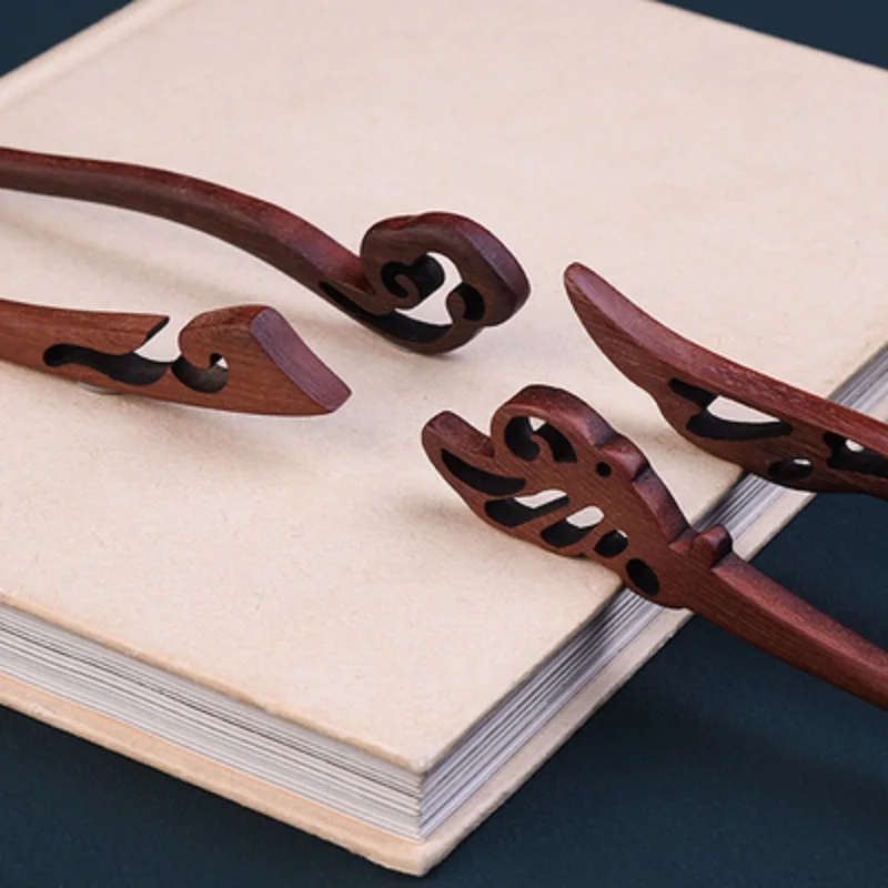 Hair Accessory Hair Stick Hair Clip Hair Headdress Jewelry Accessories Traditional Hair Sticks Chinese Hair Clips Hairpins Carved Wooden Fork Vintage Chop Stick Headwear For Women Jewelry