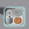 Dual Bowl for Dog & Cat - Food Bowl + Water Bowl, Spill-Proof Pet Feeding Supplies, Non-Slip Design for Small/Medium/Large Pets 3