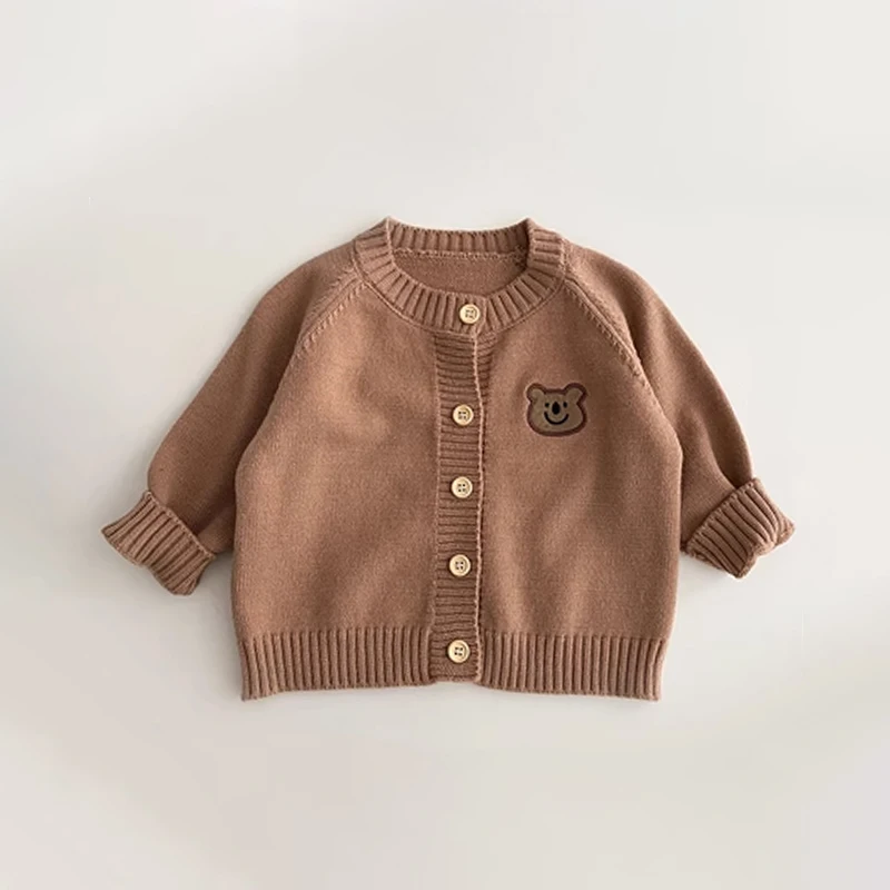 NIGO 어린이 캐주얼 긴팔 곰 가디건  nigo36989
