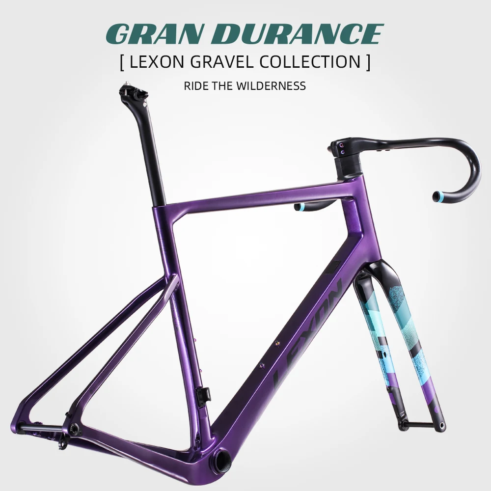 Lexon GFX Carbon Gravel Frame Disk Brake Framework Carbon Gravel off