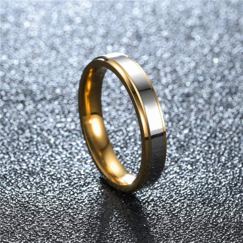 Ramos Timeless Elegance Stainless Steel Couple Ring – Classic Band