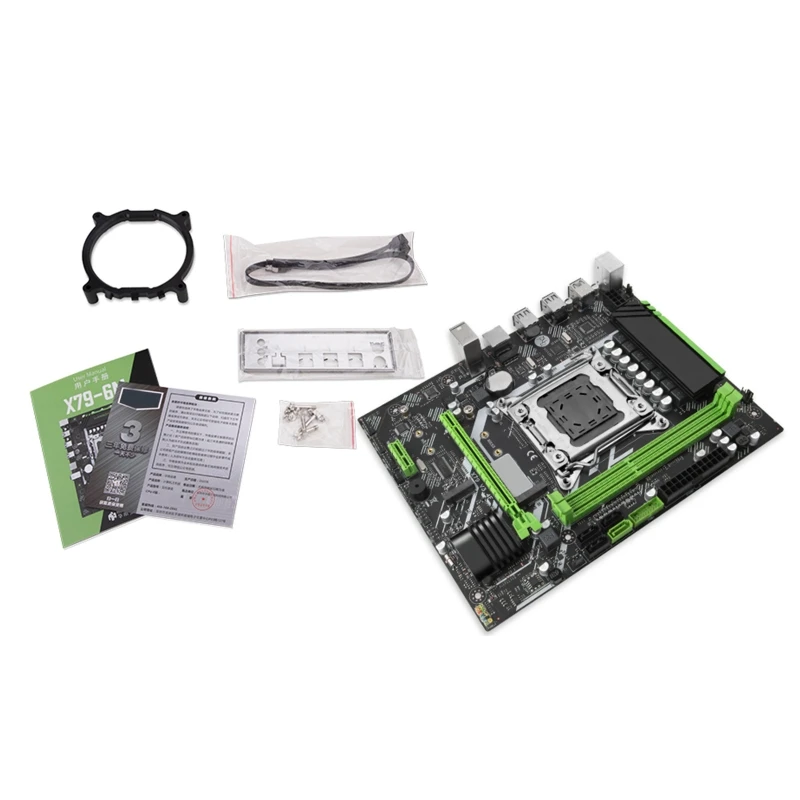 

X79 6M PCI-E Motherboard DDR3 LGA 2011 CPU Graphics Card Slot for Xeon 2689
