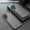 Acrylic Shockproof Matte Clear Case Cover For Samsung S25 S24 S23 Ultra Plus S22 S21 FE A73 A32 A52 A33 A53 A52S 5G A55 A54 Case 1