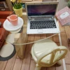 1:12 Dollhouse Miniature Item Coffee Table End Table Tea Chair Dessertion Furniture Kitchen Model DIY Life Scene Decorative Toy 5