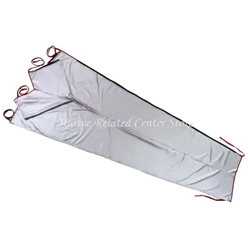 420D Red Waterproof Cover Boat Cover, Mainsail Boom Sail Cover, 9-10Ft 10-11Ft Windproof Sunshade Anti Scratch Dustproof Cover