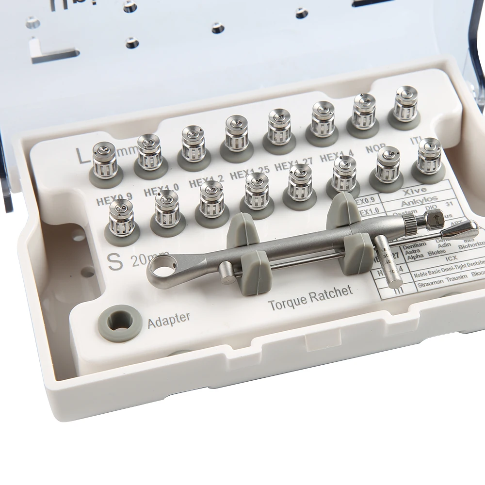 Universal implantes dentários Repair Tool Kit, Torque