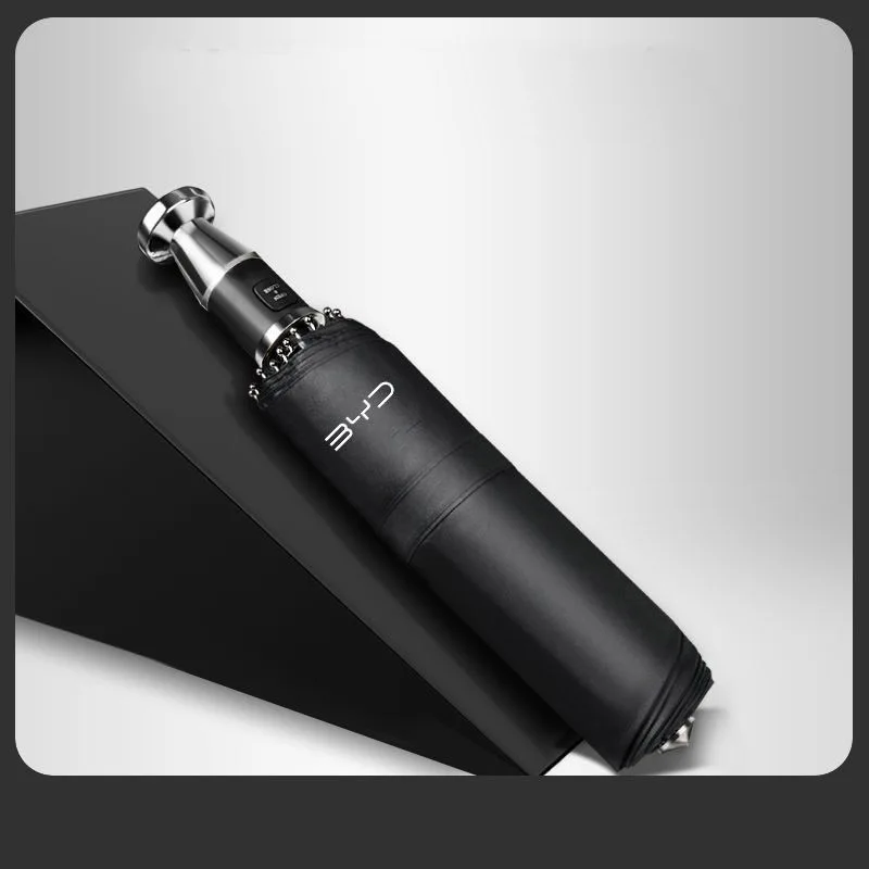 Fully Automatic UV 10 Bone Reverse Folding Umbrella For BYD ATTO 3 EV SEAL Dolphin EA1 Seagull Car Umbrella Parasol