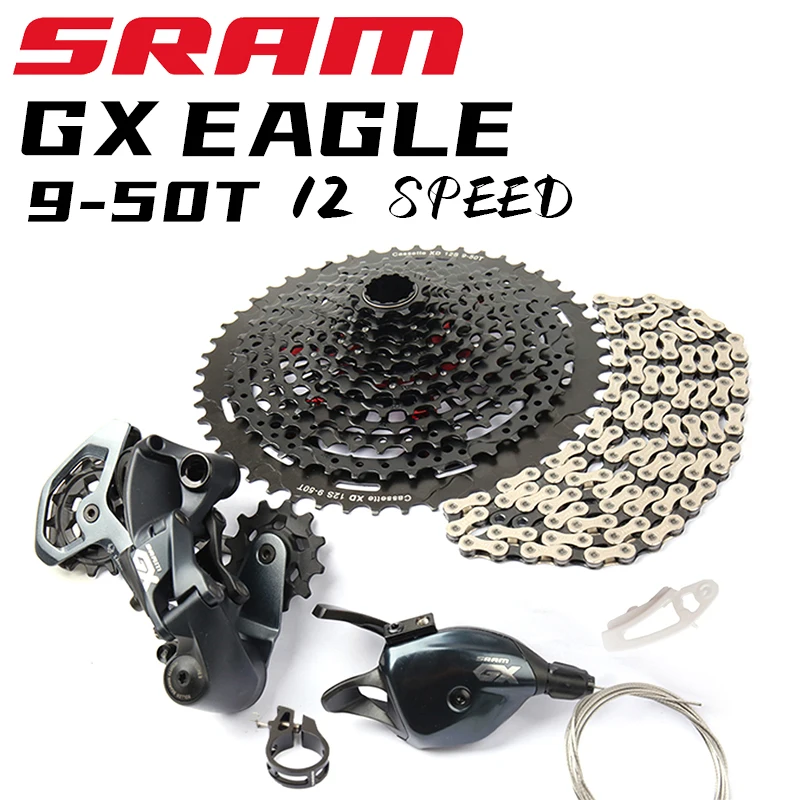 

2021 SRAM 1X12 12 скоростной групповой набор GX Eagle переключатель рычага переключателя передач кассета заднего переключателя 9-50T XD свободное колесо приводная цепь