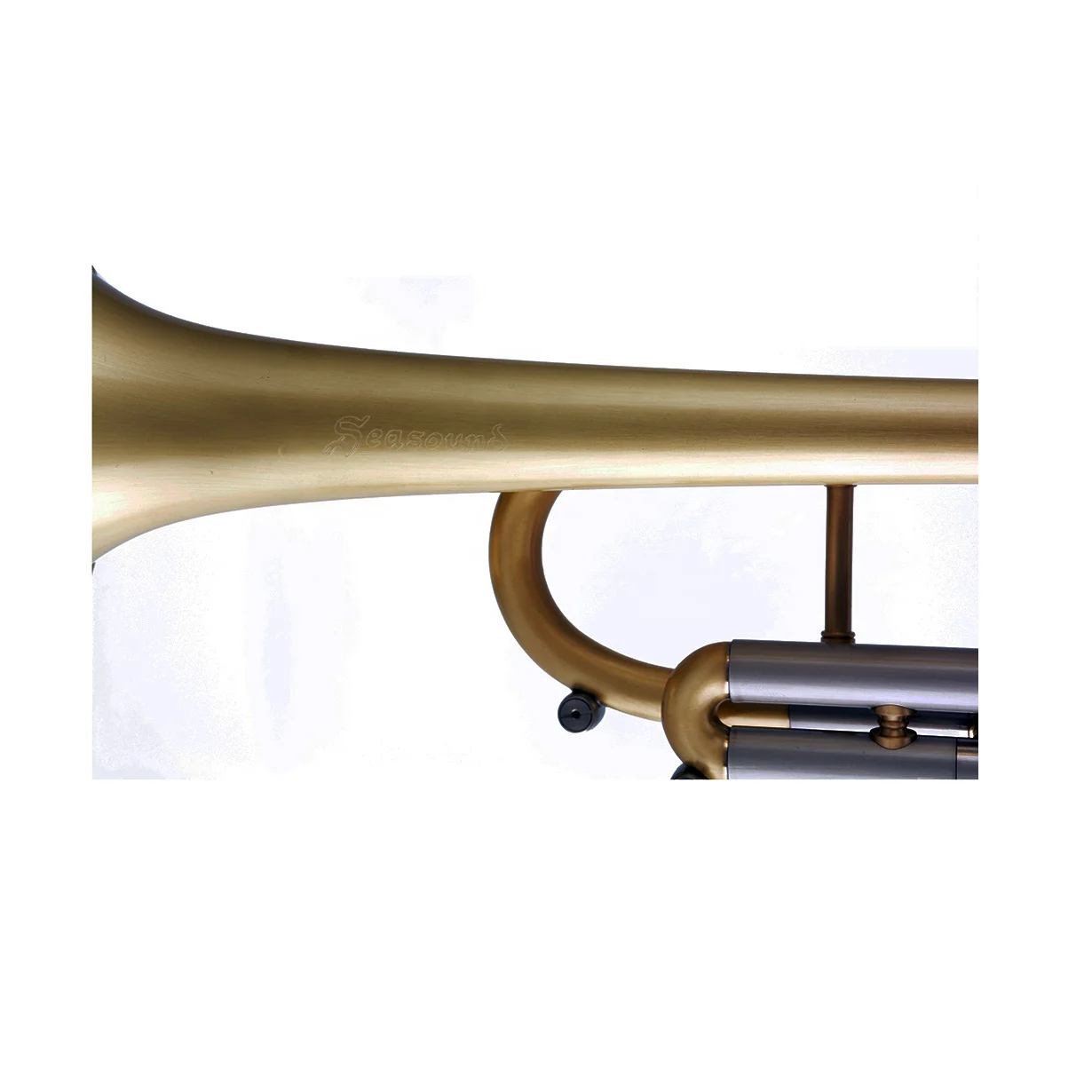 SEASOUND Professional BB Tone Trumpet Vintage Heavy Trompeta JYTR409MB With Bigger Bell Brass Body OEM