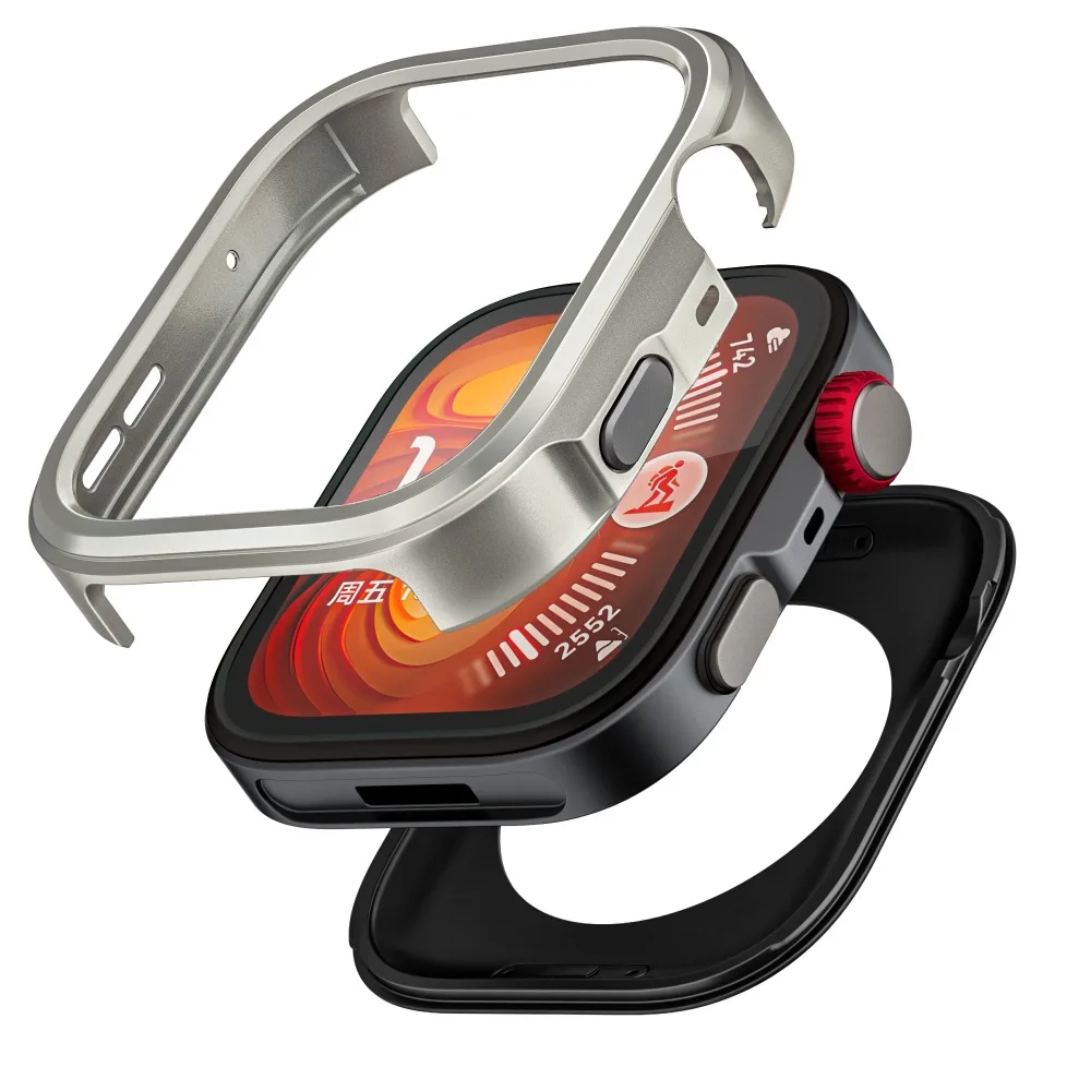 Luxury Metal Watch Protector Case Cover
