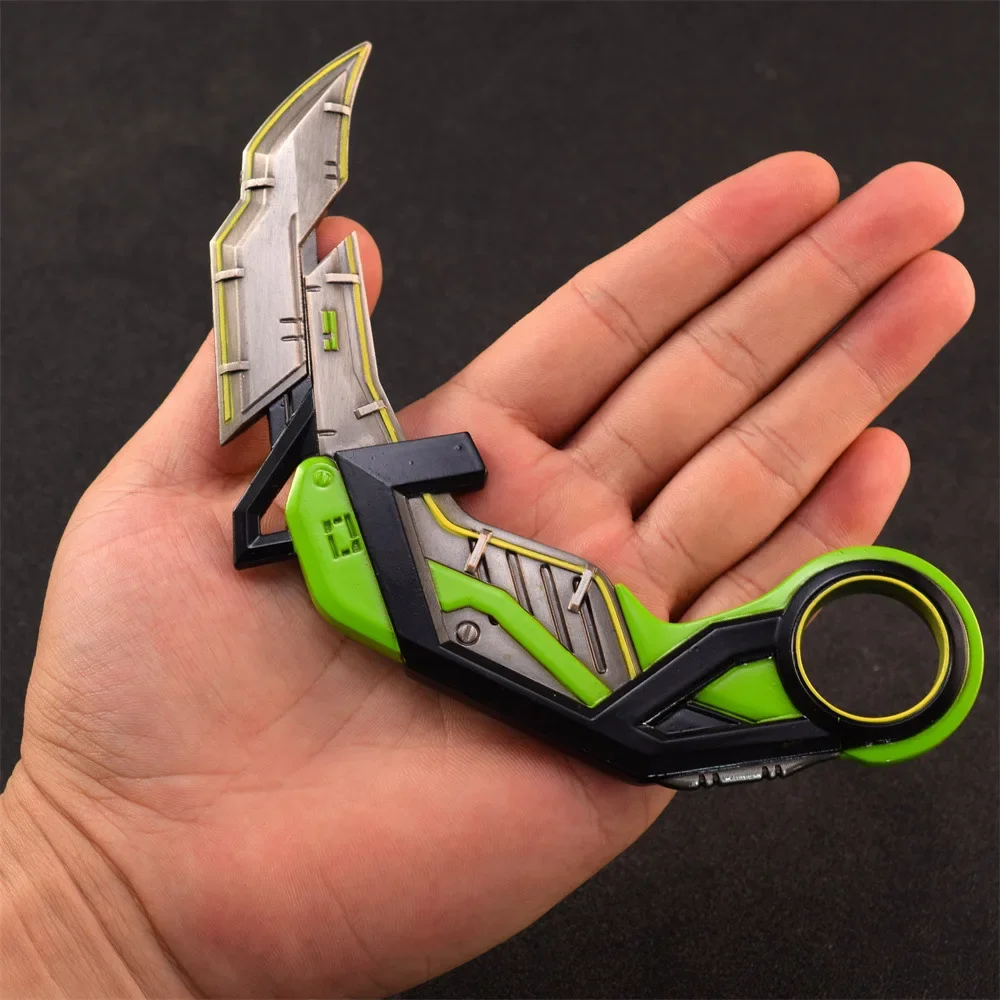 17cm Valorant Weapon RGX Graphics Claw Knife Game Peripheral Weapon Sword Melee Model Ornaments Collections Gifts Toy cosplay sword cosplay toy game knife
