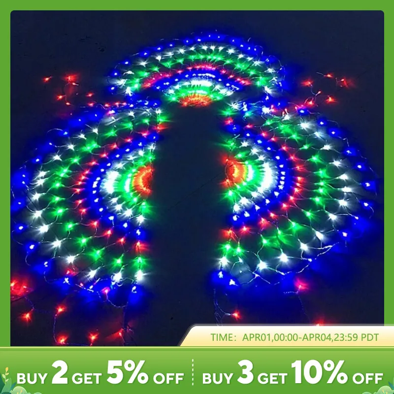 Luces De Estrellas 100 Luces LED Decoraciones Navideñas, Decora Para Casa, 33FT