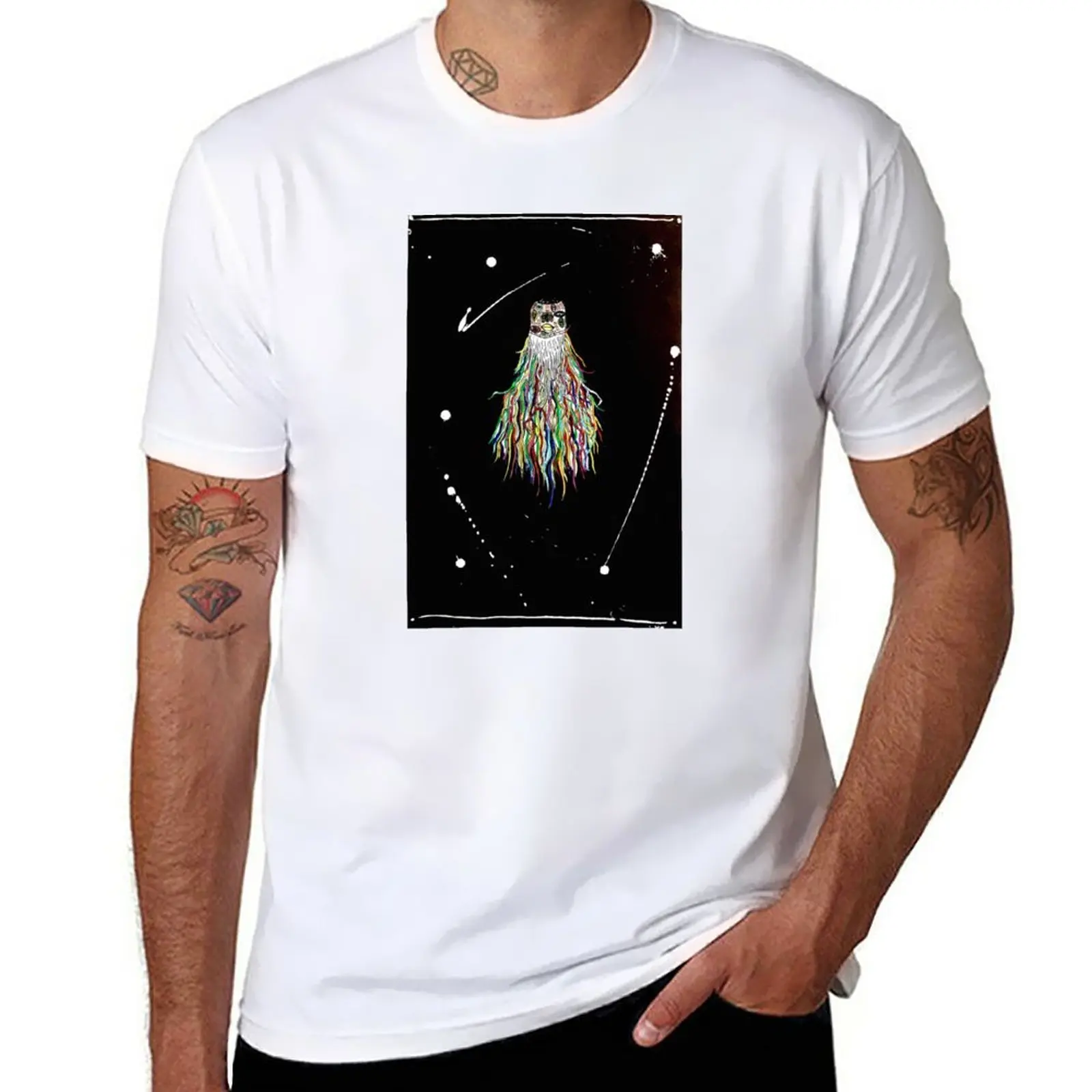 

New Space Float T-Shirt cute tops animal print shirt for boys men clothing