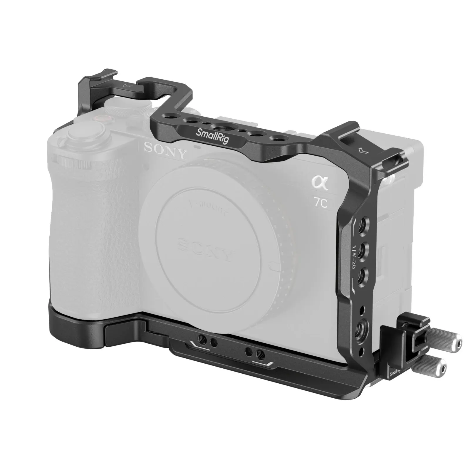 Smallrig Camera Cage Kit L-Shape Mount Viewfinder Eyecupfor Sony A7C2 A7CR Alpha
