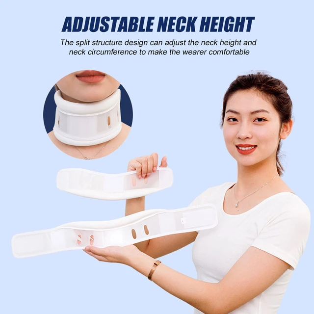 Adjustable Soft Foam Neck Brace for Sleeping, Cervical Collar Relief Neck  Pain and Neck Support, Relief Cervical Spine Pressure - AliExpress