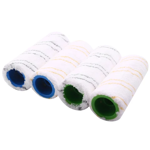 Suitable for Vacuum Cleaner Karcher FC3 FC5 2.055-007.0 Wet and Dry-Set Rollers & 2.055-006.0 Set Of Rollers