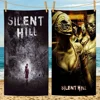 Thrilling Game S-Silent H-Hill Microfiber Blanket Quick Drying Beach Towels Oversized Printing Super Absorbent Pool Towel 1