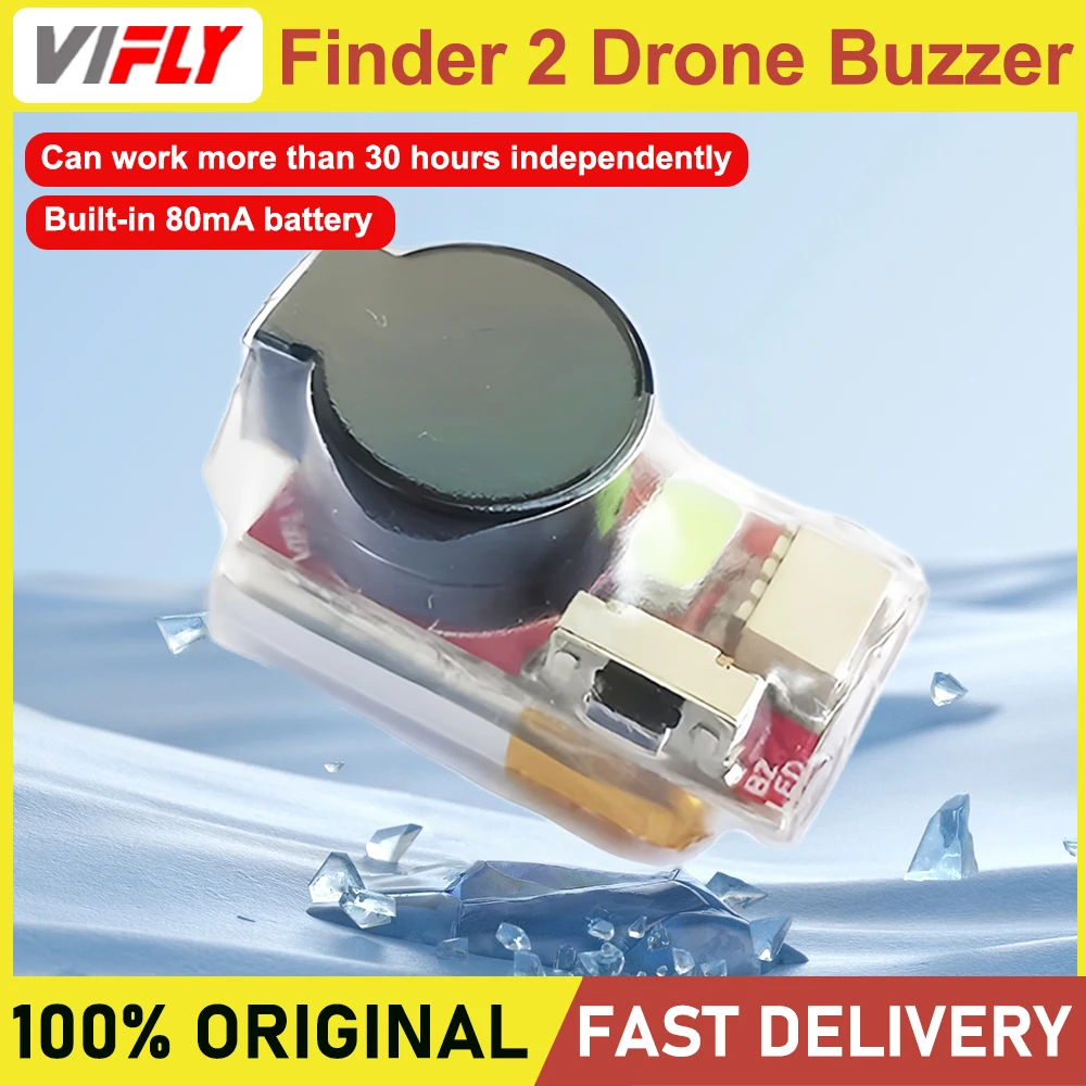 Vifly Finder 2 FPV Crossover Aircraft Fixed Wing Drone Buzzer Remote Control Search And Loss Prevention Device thumbnail 3