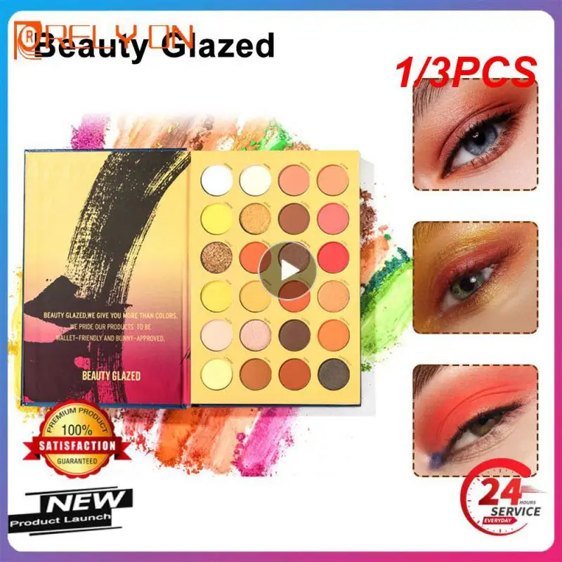 

1/3PCS 72 Color Makeup Eyeshadow Palette Pigment Glitter Shimmer Make Up Eyeshadow Pallete Set Cosmetics