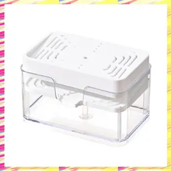 ABJJ อ่างล้างจานตู้ทําสบู่ล้างจานสบู่กดสบู่กล่องฟองน้ําครัวผงซักฟอกคอนเทนเนอร์ 1