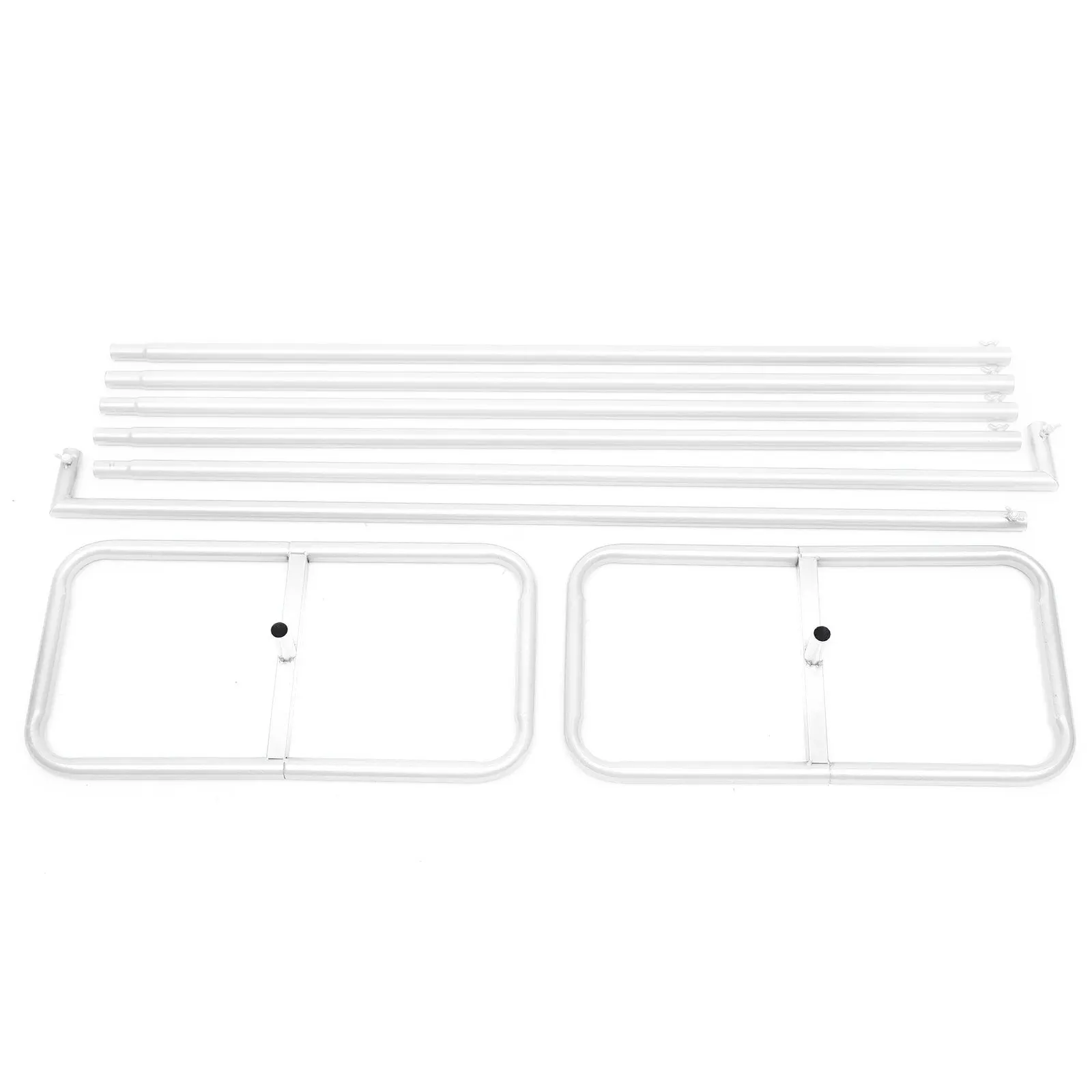 2*2.1m Wedding Arch Rectangle Large Size White Iron Wedding Arch Backdrop Stand Balloon Frame for Wedding Party Decor 5