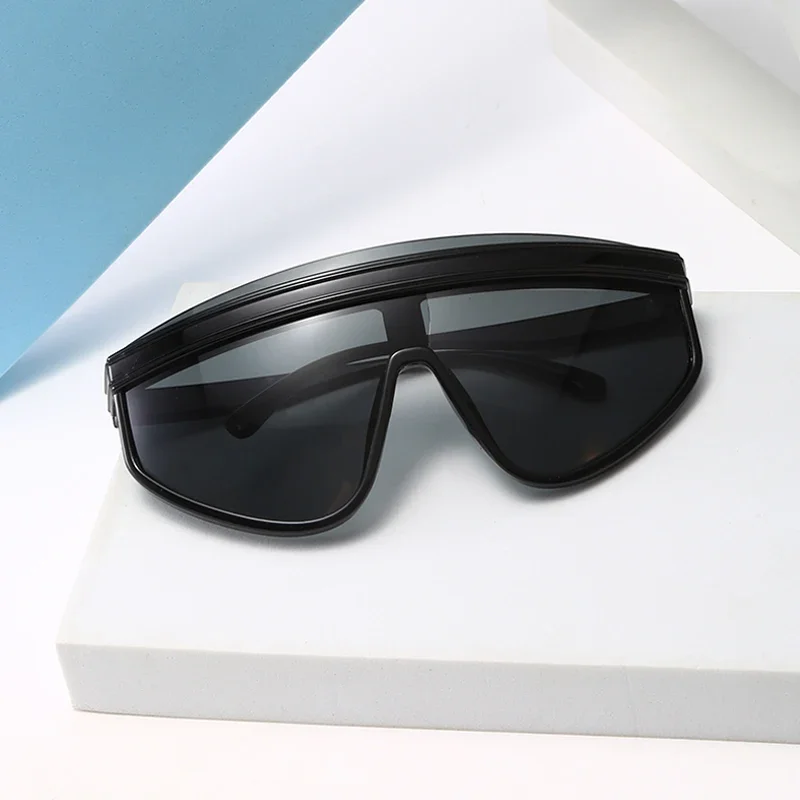 Integrated Goggles Children's Sunglasses Fashion Retro Boys Girls Brand Design Eyewear Baby UV Protection Kids Sun Glasses