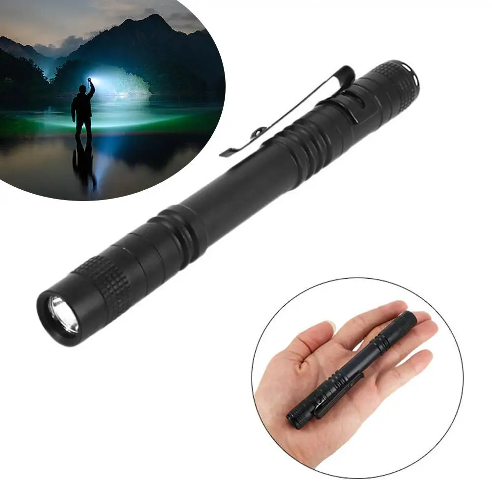

Pen Holder Flashlight COB Work Light Portable Handheld Multipurpose Maintenance Small Light Aluminum Flashlight Work Alloy J8R3